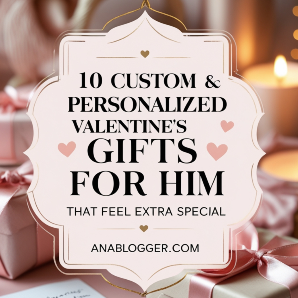 Read more about the article Custom & Personalized Valentine’s Gifts for Him That Feel Extra Special