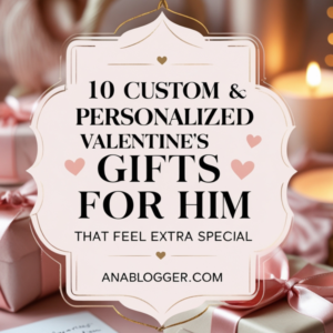 Read more about the article Custom & Personalized Valentine’s Gifts for Him That Feel Extra Special