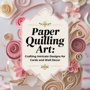 Read more about the article Paper Quilling Art: Crafting Intricate Designs for Cards and Wall Decor