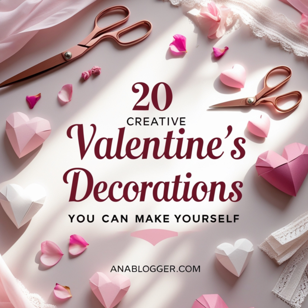 Read more about the article Creative Valentine’s Decorations You Can Make Yourself
