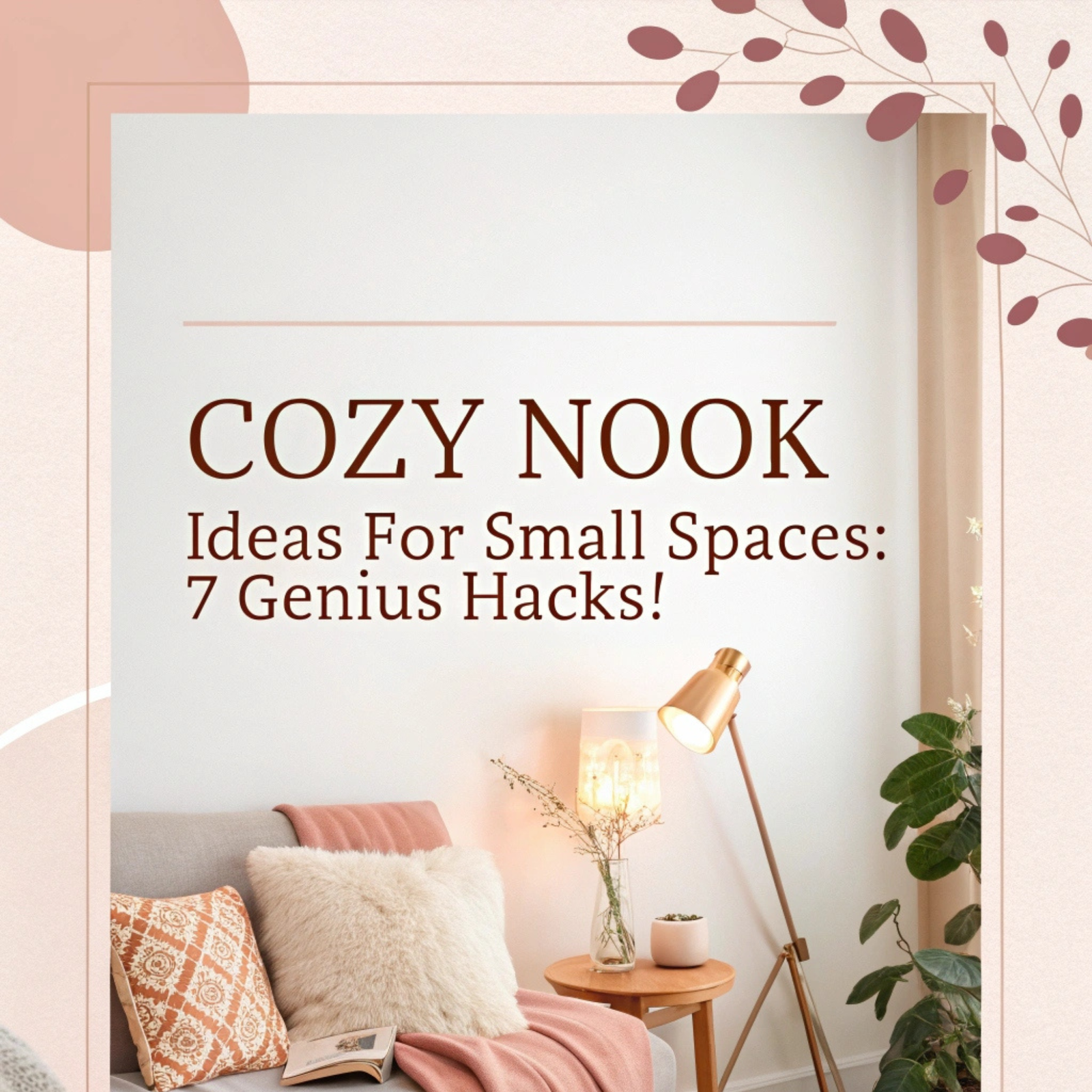 You are currently viewing Cozy Nook Ideas for Small Spaces: Genius Hacks!