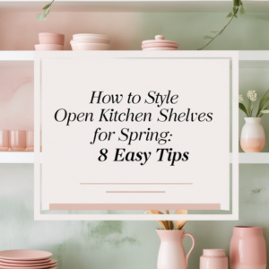 Read more about the article How to Style Open Kitchen Shelves for Spring: 8 Easy Tips
