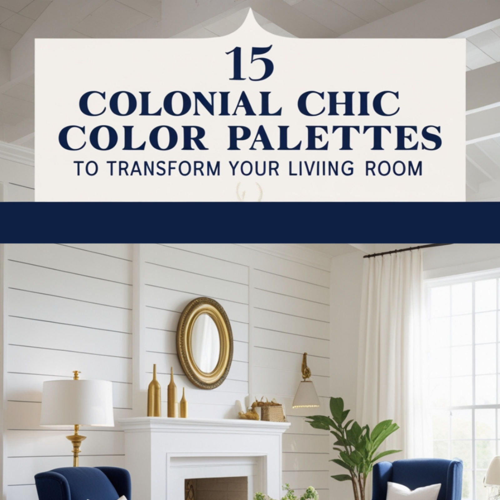 You are currently viewing Colonial Chic Color Palettes to Transform Your Living Room