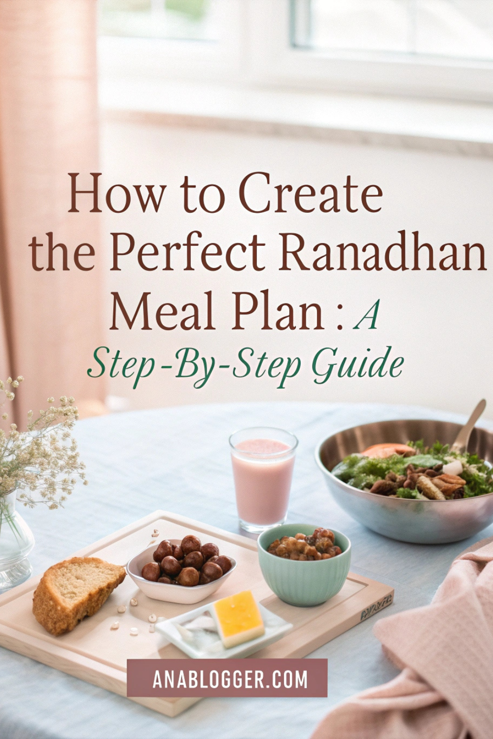 Organize your month with an easy, customizable meal planning strategy.