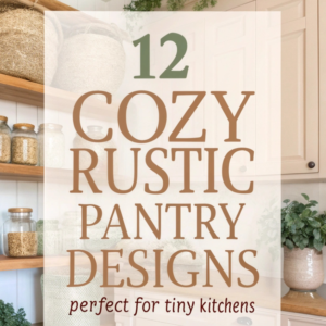Read more about the article Cozy Rustic Pantry Designs Perfect for Tiny Kitchens