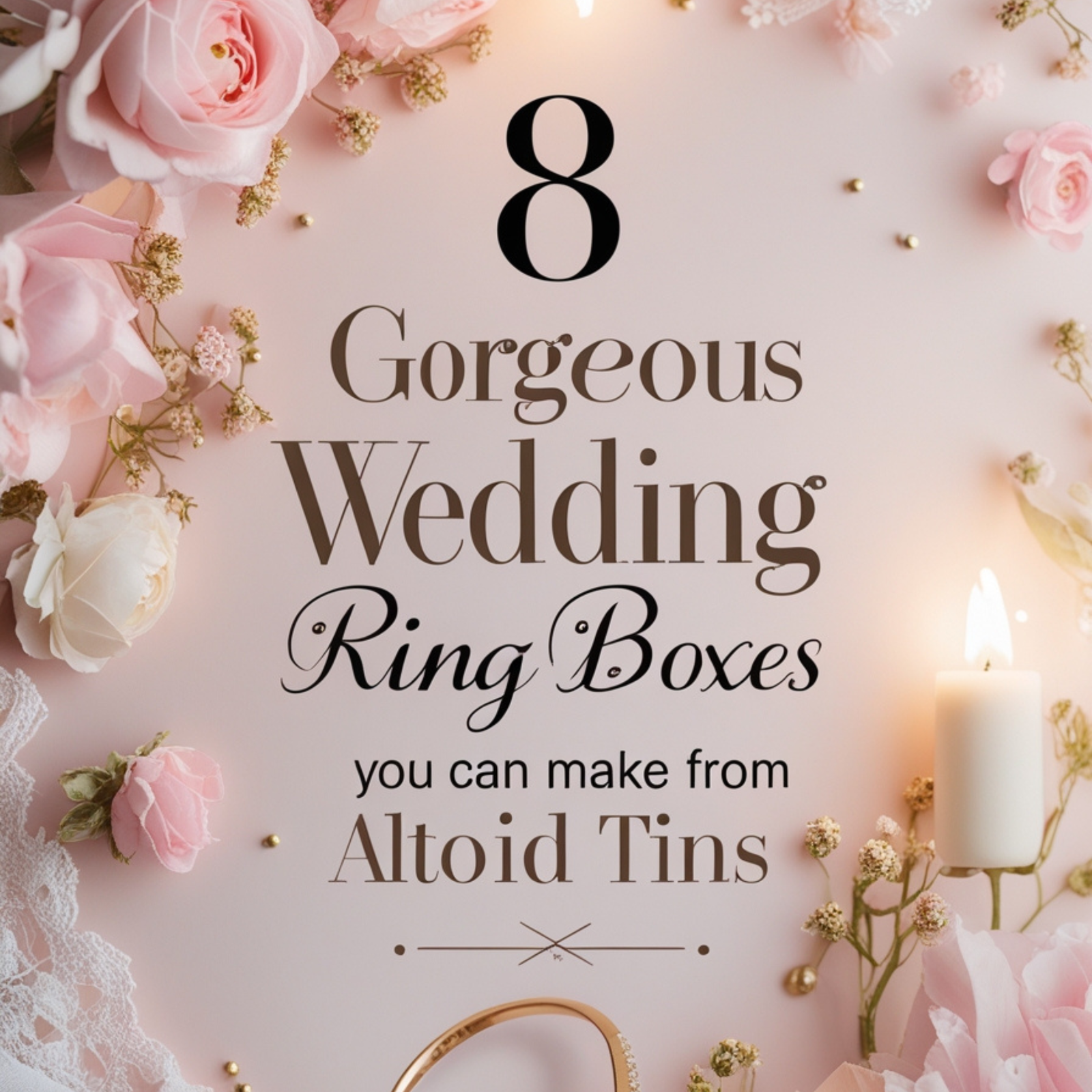 You are currently viewing Gorgeous Wedding Ring Boxes You Can Make from Altoid Tins
