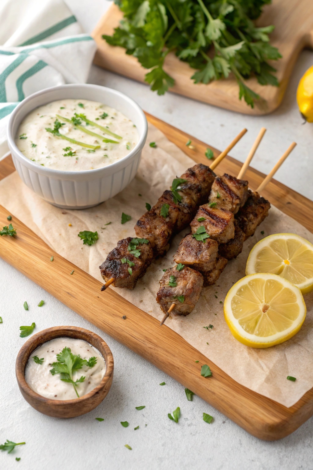 Mini chicken kebabs - Juicy, flavorful, and easy to eat!