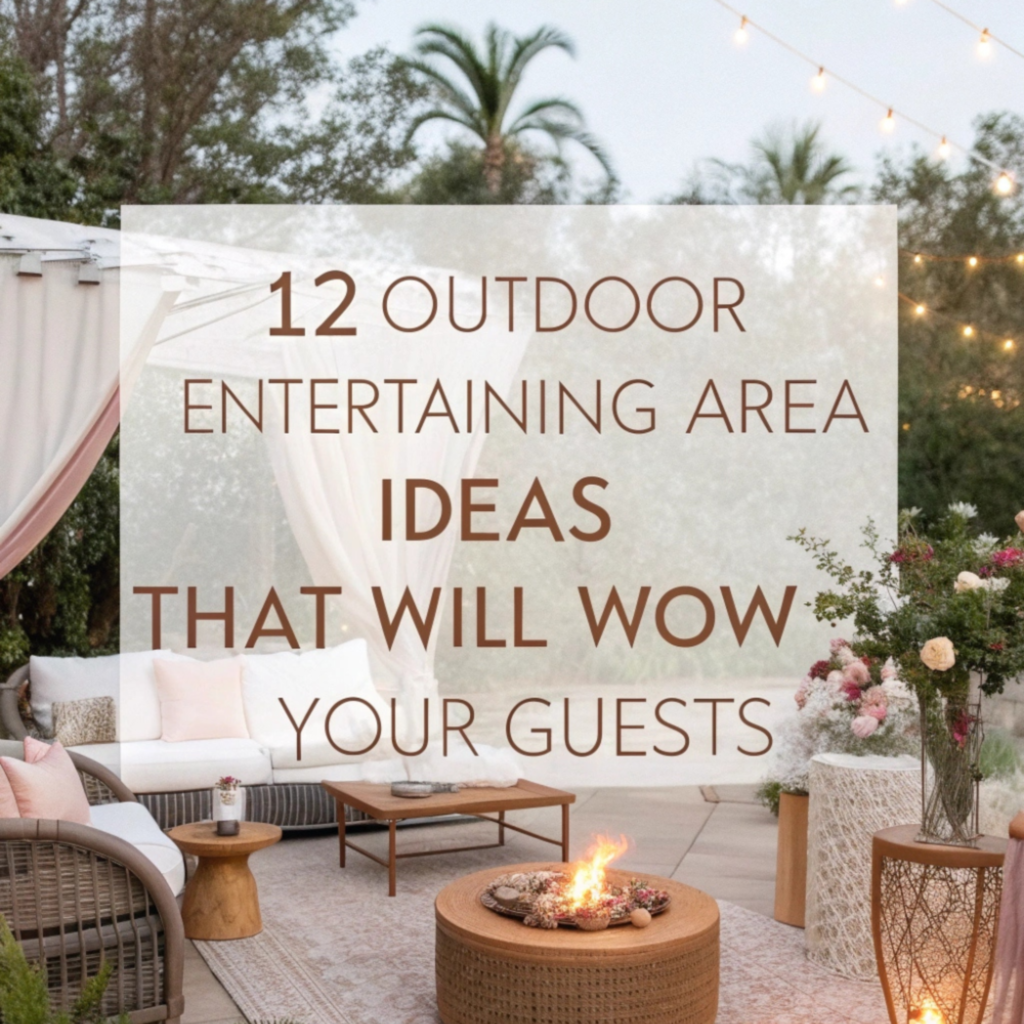 Read more about the article Outdoor Entertaining Area Ideas That Will Wow Your Guests