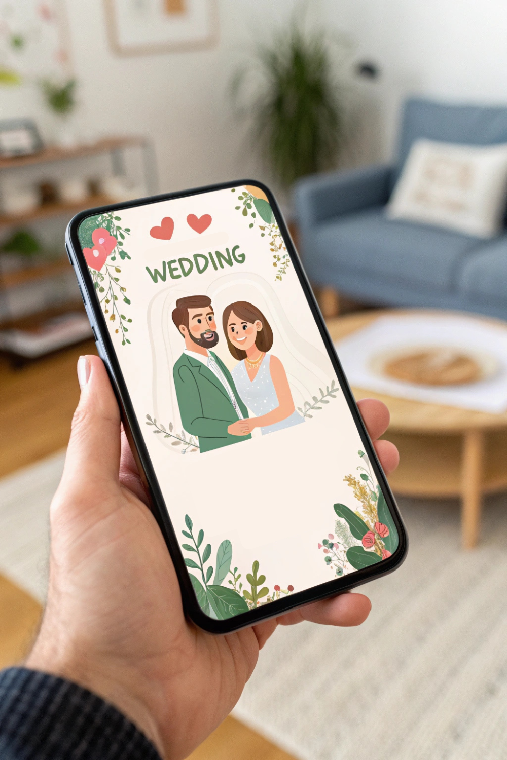 A beautifully designed animated wedding invite lands in your guests’ inboxes, featuring your love story, a video clip, and an interactive RSVP—all without wasting a single piece of paper!