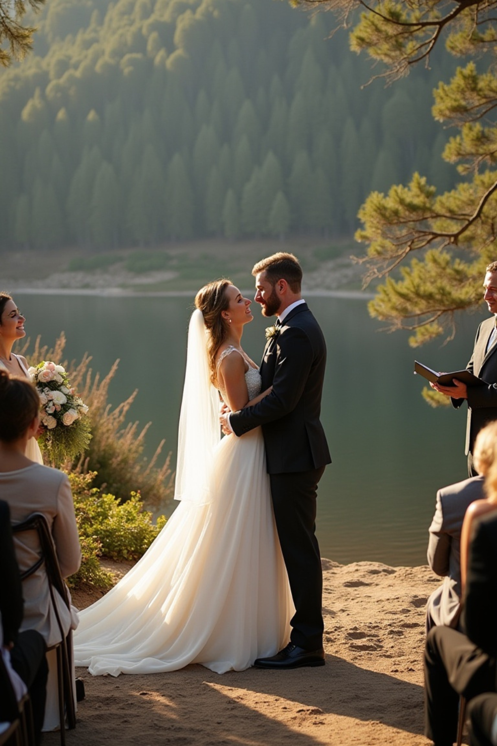 Imagine exchanging vows under a canopy of twinkling fairy lights, surrounded by lush gardens or a breathtaking mountaintop view. Your venue isn’t just stunning—it’s solar-powered, recycles water, and practices eco-conscious waste management.
