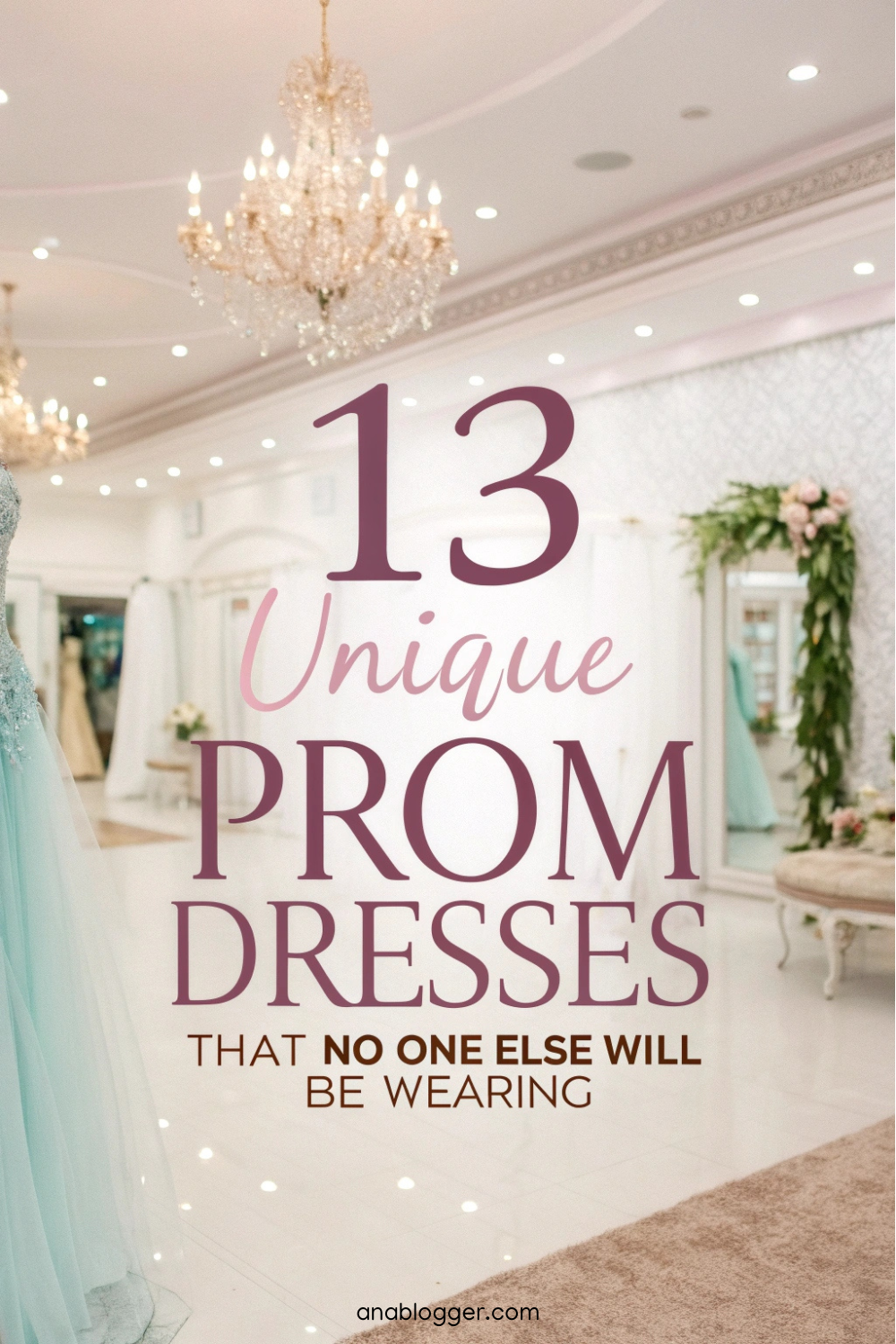 These 13 unique prom dresses guarantee that you’ll stand out in the best way possible