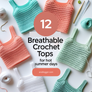 Read more about the article Breathable Crochet Tops for Hot Summer Days: Step-by-Step Guides!