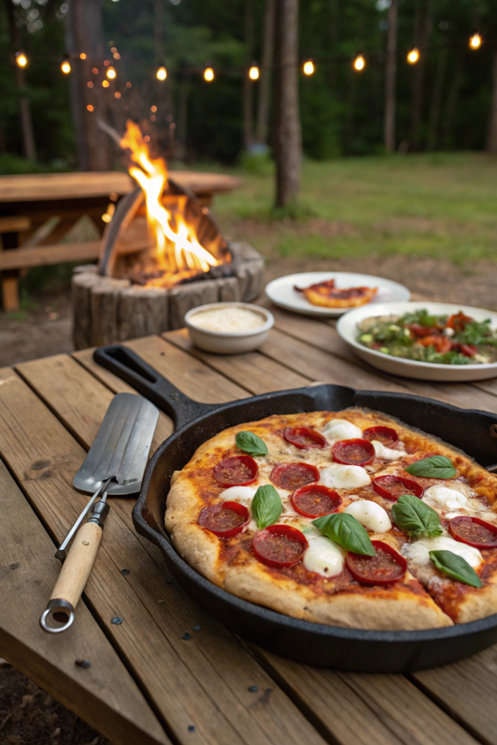 Campfire Pizza