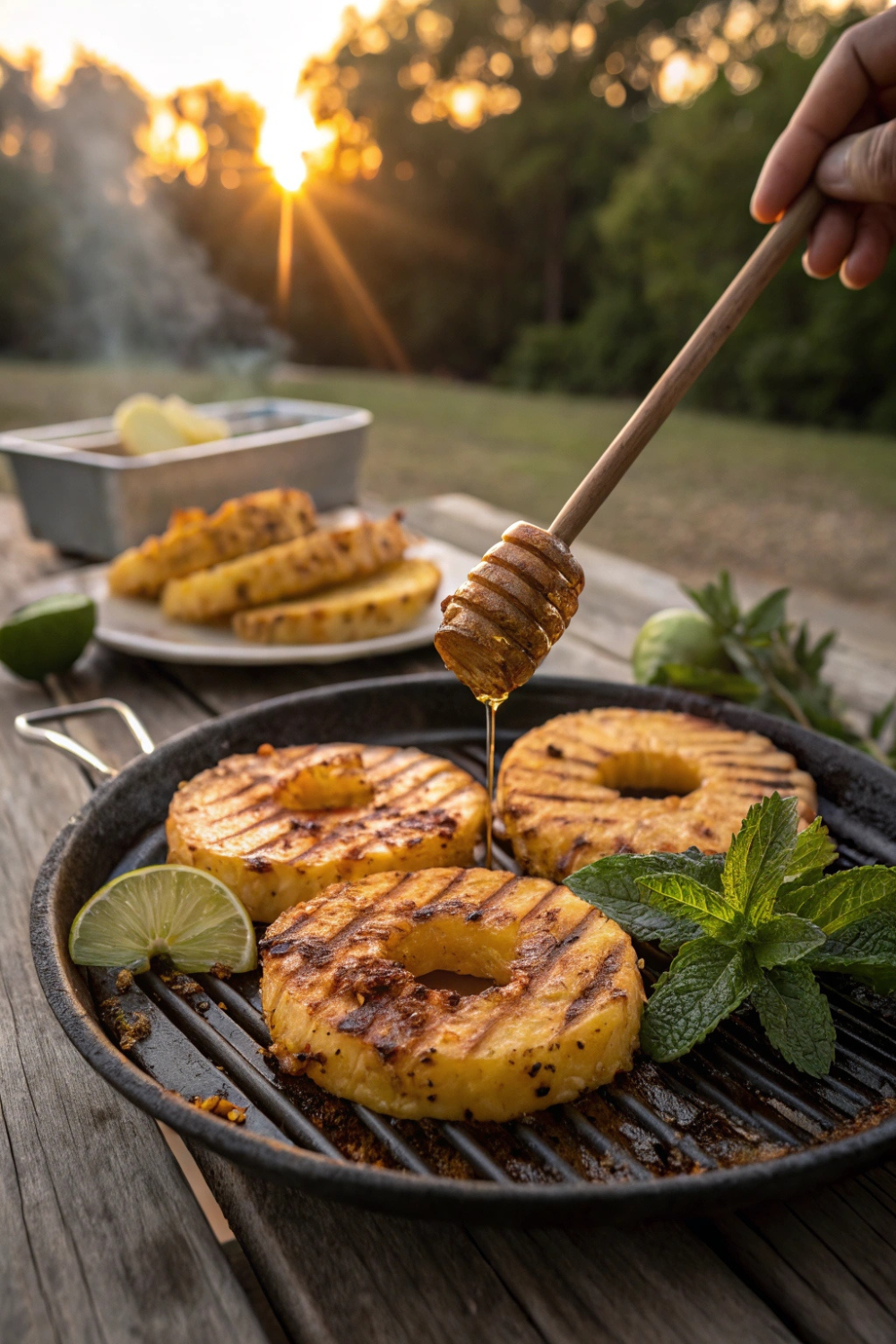 Grilled Pineapple Slices