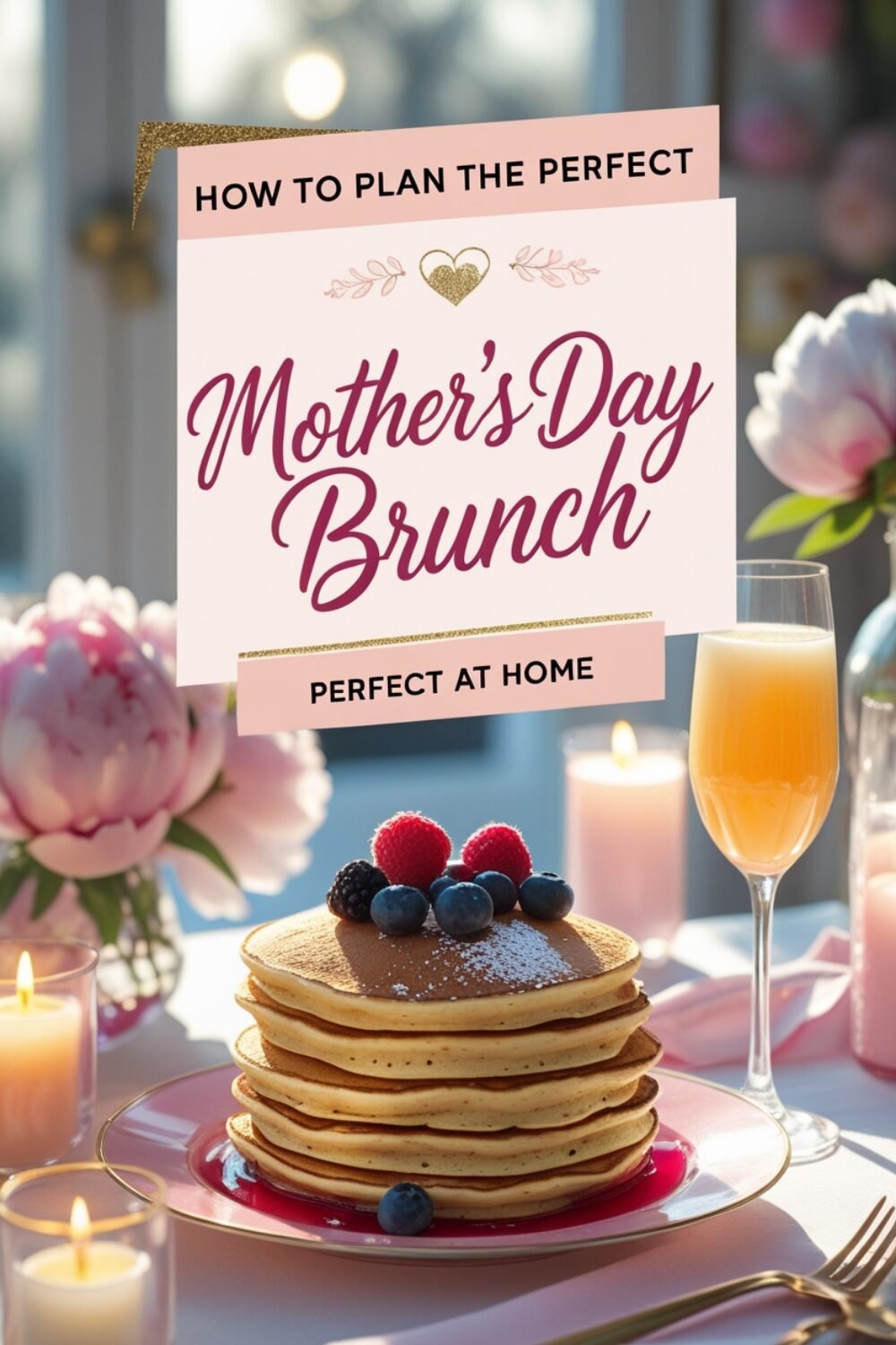 How to Plan the Perfect Mother’s Day Brunch at Home