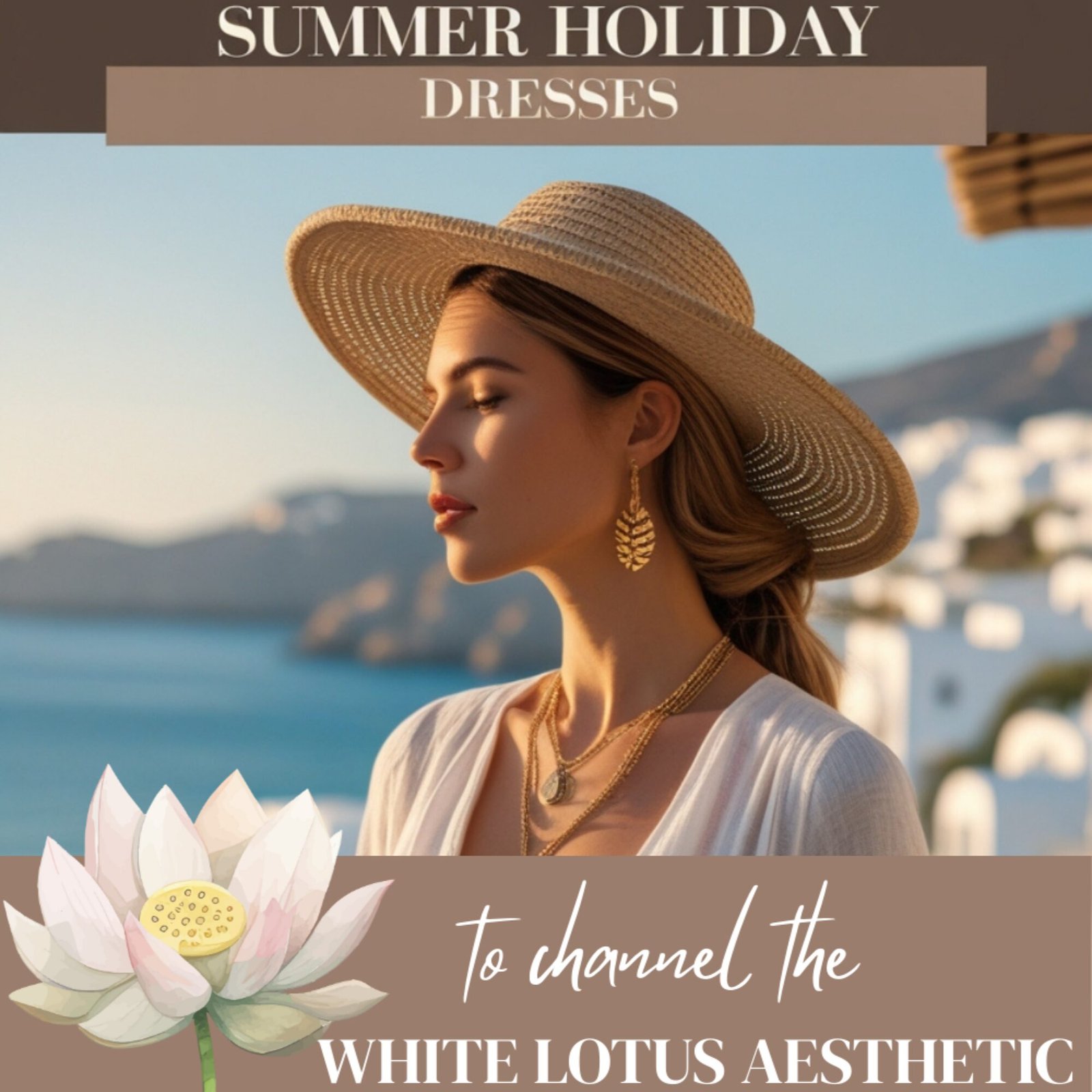 You are currently viewing Luxurious Summer Holiday Dresses to Channel ‘The White Lotus’ Aesthetic