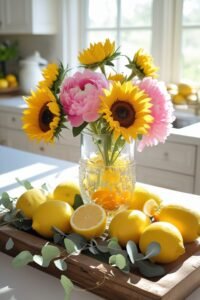 Read more about the article Bright & Cheerful: Summer-Themed Centerpiece Ideas for Your Kitchen Island