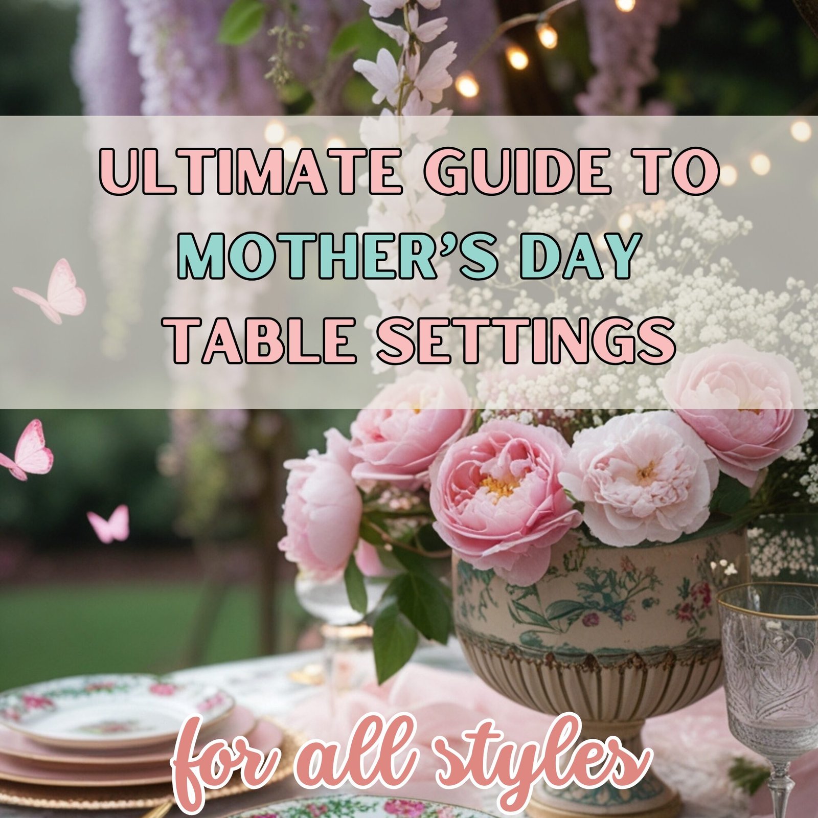 You are currently viewing The Ultimate Guide to Mother’s Day Table Settings for Every Style